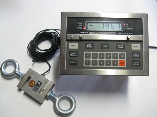 Eaton UMC600ACBC Digital Weight Indicator w/ Revere Transducers Load Cell 363-B1