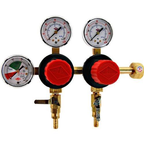 Taprite T752HP Two Product Dual Pressure Kegerator CO2 Regulator