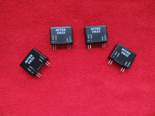 NITEK VB22 X4  BALUN UTP Video Transmitter Modules