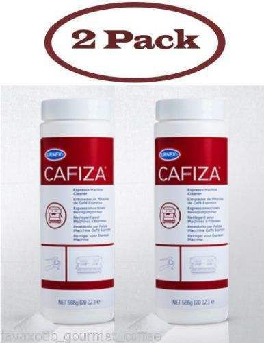 URNEX CAFIZA ESPRESSO &amp; COFFEE MACHINE CLEANER POWDER TWO 20 oz FREE USA SHIP