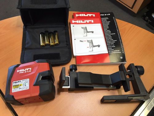 NEW HILTI PM 2-LG Leveling Laser