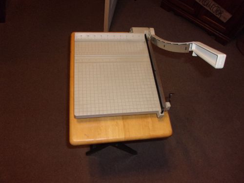 12&#034; Boston Paper Cutter Guillotine Style HD