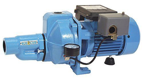 Burcam Convertible Cast Iron Jet Pump 3/4 HP 115/230V 503721