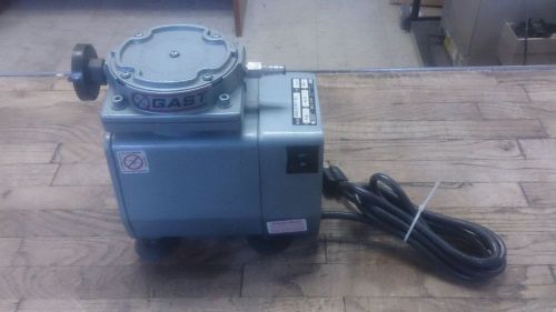 GAST VACUUM PUMP 115V, 4.0A, 60hz MODEL DOA-V141-AA