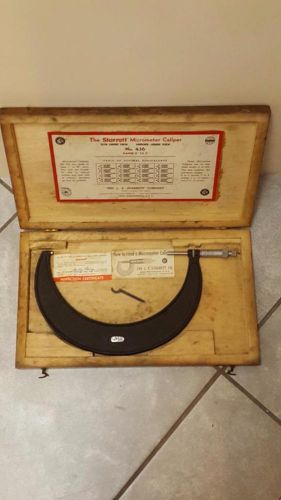 Starrett Micrometer 436 8-9&#034; in box w/ wrench