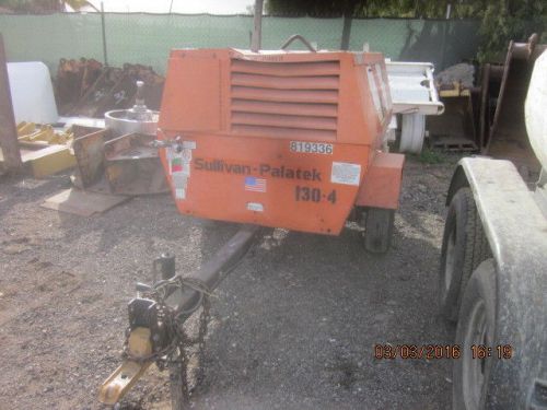 2002 Sullair 130 portable air compressor