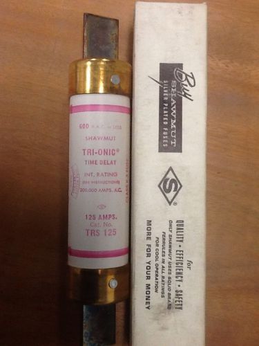 SHAWMUT TRI-ONIC TRS-125 Amp Time Delay Fuse