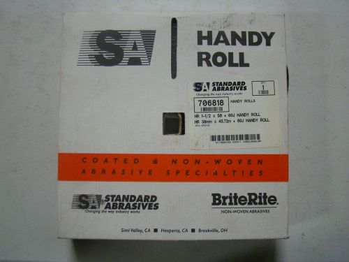 Handy roll abrasive cloth 1-1/2&#034; x 50 yd 60 grit for sale