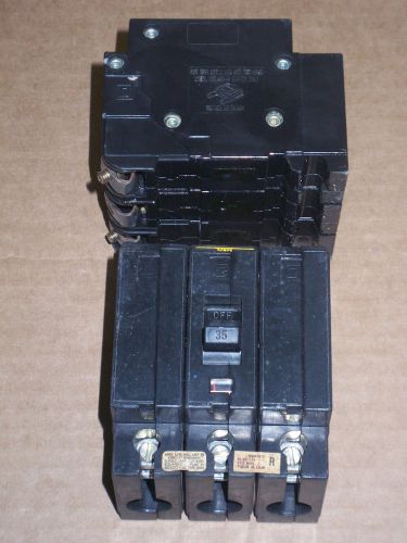 Square d ehb4 3 pole 35 amp 480y/277v 240v ehb34035 circuit breaker ehb for sale