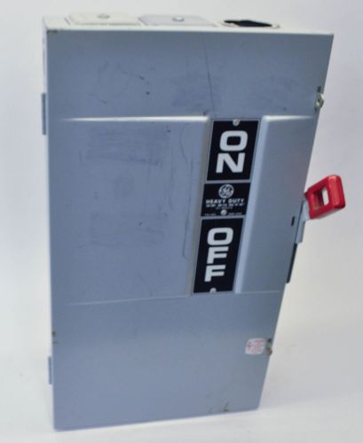 Ge general electric th3364 electrical box disconnected switch breaker 200a 600va for sale