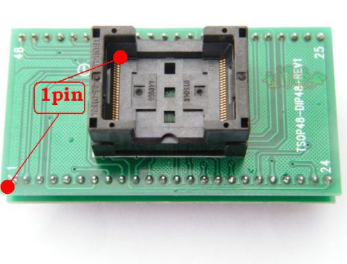 New TSOP48 TSOP 48 TO DIP48 DIP 48 Universal IC Programmer Socket Adapter