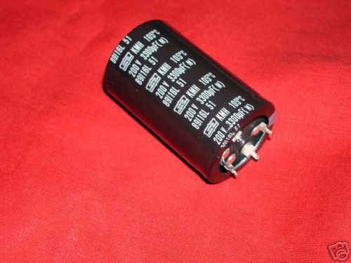 3300uF  200V 3300 uf   NIPPON Electrolytic Capacitors lot of 10