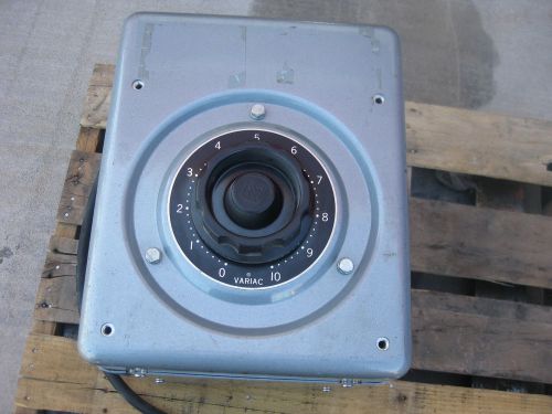 Variable transformer VARIAC; General Radio Company Type W50HG2M atuotransformer