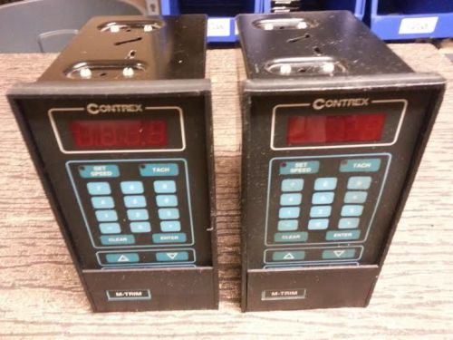 Lot of 2 Contrex M-TRIM 2E Motion Conrols 3200-1603