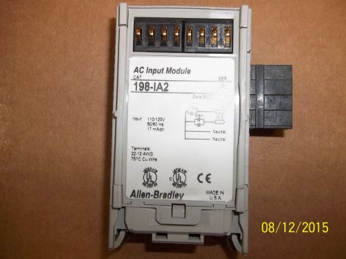 ALLEN BRADLEY 198-IA2 CRIB A