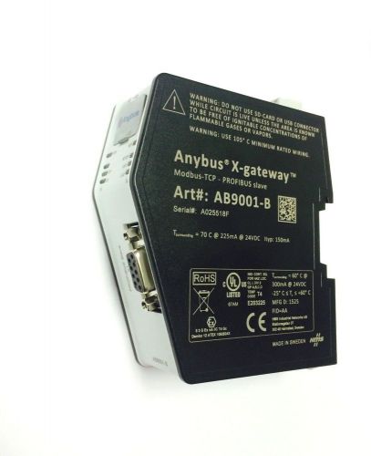 AB9001-B - ANYBUS X-GATEWAY ETHERNET MODBUS, TCP, PROFIBUS DP-V1