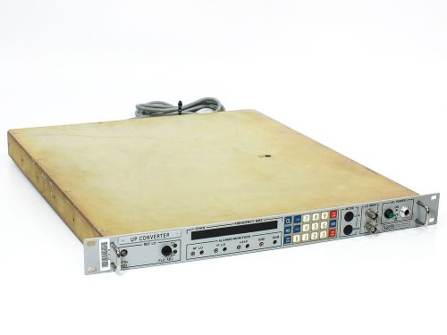 LNR Upconverter SatCom Satallite 1U 19&#034; Rack *Broken PWR Switch*-506010029