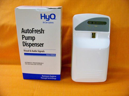 NEW HYQ AUTOFRESH PUMP DISPENSER AUTOMATIC  AIR NEUTRALIZER SYSTEM #400695