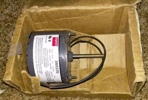 1/100HP, 3000RPM, 115 Volt, 3.3&#034; diameter Dayton Electric Motor Model 3M537