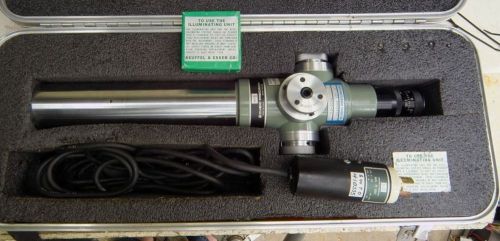 Cubic precision/kueffel &amp; esser  autocollimating alignment telescope 71-202 for sale