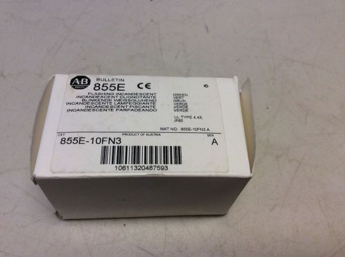 Allen bradley 855e-10fn3 green stack light 855e10fn3 855e 120 vac for sale