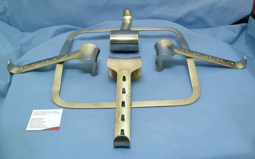 Marina Medical Kirschner Abdominal Retractor Set, German - Small