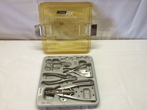 AESCULAP CRANIO FIX TITANIUM CLAMP SYSTEM SPINE ORTHOPEDICINSTRUMENTS