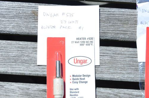 Ungar soldering iron element #535 with 1/8&#034; thread tip - nos nib (#1 of 2) for sale