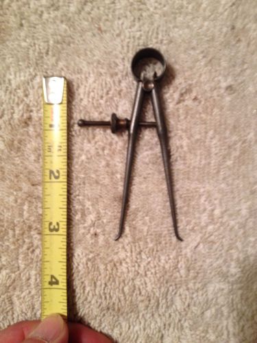 Starrett No. 274-3, Toolmakers Spring Type Inside Round Leg Solid Nut Caliper