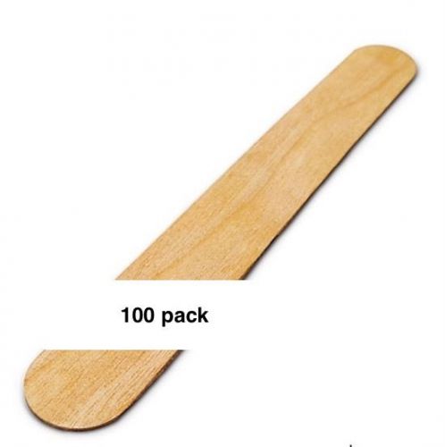 100 x Medical Tongue Depressor, Spatula 150x17mm Birch, individual packed 