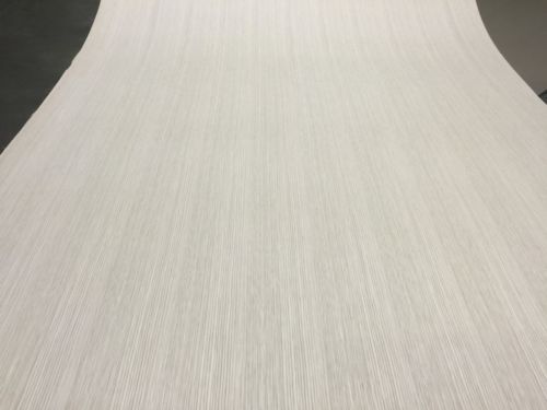 Wood Veneer White Oak 48x98 1 Piece 10Mil Paper Backed &#034;EXOTIC&#034; AIR 111