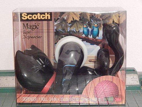 Scotch Black Cat Tape Dispenser with tape