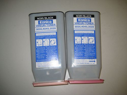 Lot of (2) New Konica Minolta Toner 3035,4045,2028 PCUA-947376