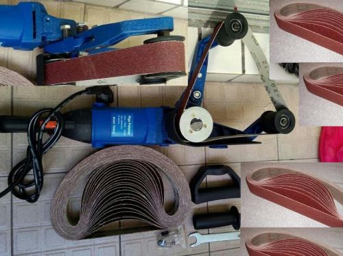 Pipe polisher tube grinder 80 belt 220v free ship australia europe uk hpg-331 for sale