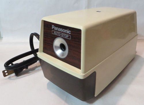 Panasonic Auto Stop Electric Pencil Sharpener -M.I.Japan-Works