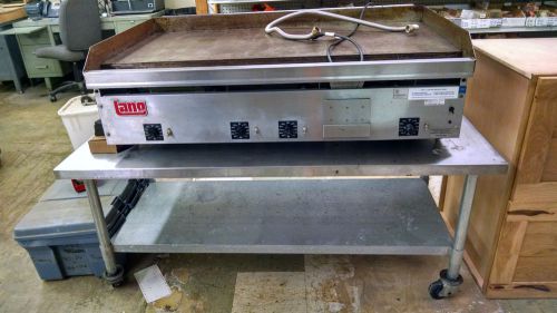 Lang Gas Griddle 4 Burner, Electronic Ignition, Model G-4EI-N