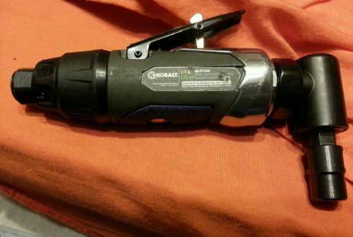 KOBALT SGY 1/4&#034; AIR POWERED ANGLE DIE GRINDER