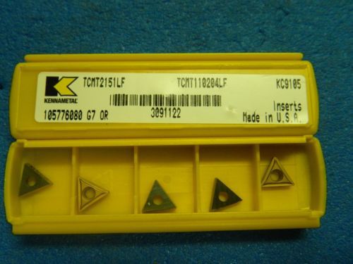 Kennametal screw-on lf turn insert 3091122 1 lot of 10 for sale