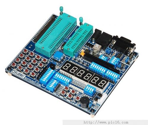 PIC Development Learning Board Kit + 16*2 LCD + 16F877A