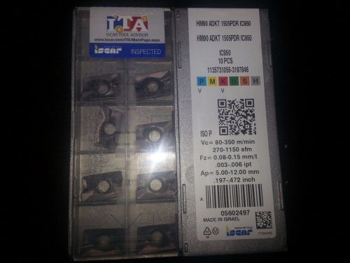 HM90 ADKT 1505PDR IC950. 10 PCS . SALE . ISCAR . NEW.