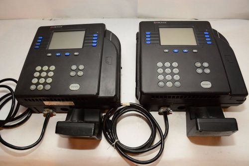 LOT OF (2) KRONOS DIGITAL TIME CLOCK SYSTEMS, MODEL 4500, 8602004-001