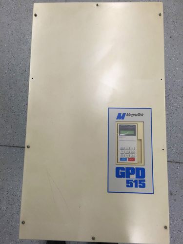 50 hp magnetek gpd515 130a, 230v variable speed ac drive (vfd) for sale