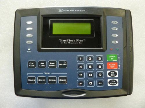 Data Management TimeClock Plus Integrity Series IRT-1100-N-1