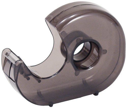 Officemate Handheld Tape Dispenser, 1-Inch, Smoke, Pack of 12 (96665)