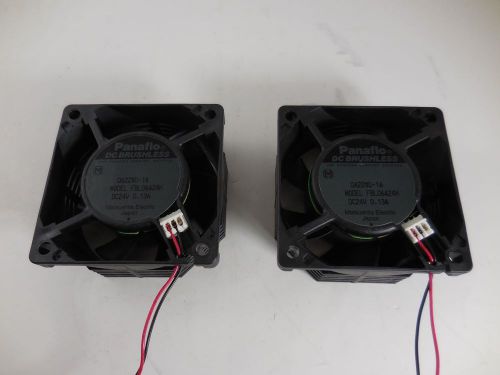 Panaflow Model FBL06A24H DC Brushless Fan, 0A22#D-1A (Set Of 2)