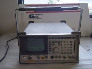 HP 8920A SERVICE MONITOR TEST SET SPECTRUM ANALYZER TRACKING GENERATOR