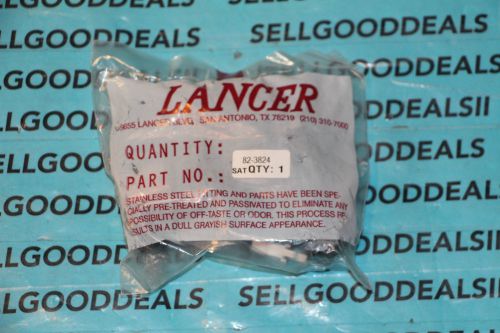 Lancer corp. 82-3824 solenoid valve with adapter 823824 new for sale