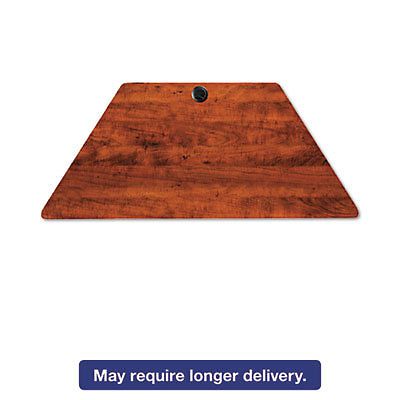 Valencia Series Training Table Top, Trapezoid, 47-1/4w x 23-5/8d, Medium Cherry