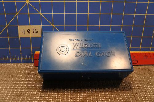 Yuasa Dial Gage Indicator NEW