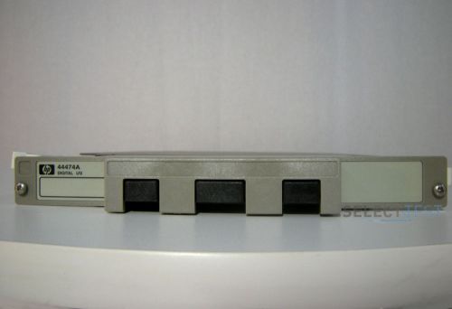 AGILENT / HP 44474A 16-BIT DIGITAL INPUT/OUTPUT MODULE 125mA, 30V (REF:039)